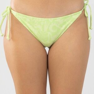 NWT Roxy Light Green Solaria Moderate Bikini Bottom